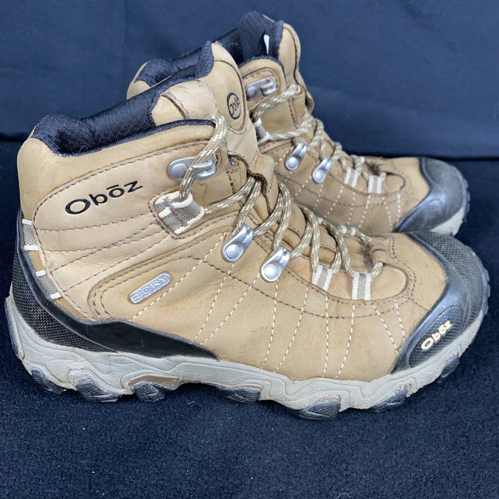 Oboz Women's‎ Bridger Leather Waterproof Hiking Boots Walnut Size 6.5 - Picture 2 of 8